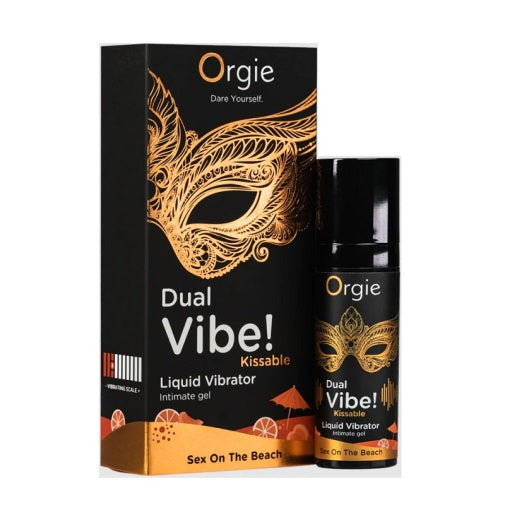 Orgie | Dual Vibe! Sex On The Beach 振動潤滑液 - 15ml | 熱帶風情 | 75次使用