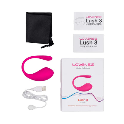 Lovense | Lush 3 | Asia Fox 首推 | 高端智能跳蛋 | 穿戴舒適、隱密遙控