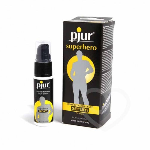 Pjur | 超級英雄活力提升凝膠 - 20ml | 德國製 | 延時血清